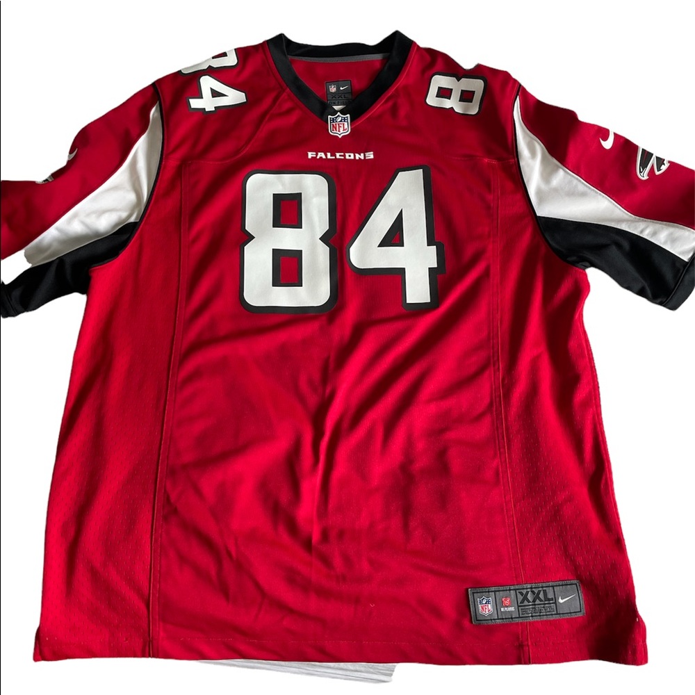 Nike Roddy White #84 Atlanta Falcons Red Jersey Size 2XL